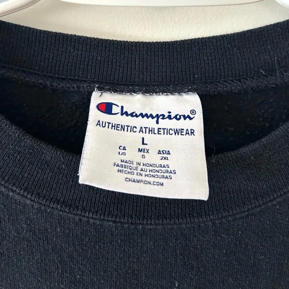 CHAMPION North Caroline Navy Crewneck | Large - Picture 3 of 4